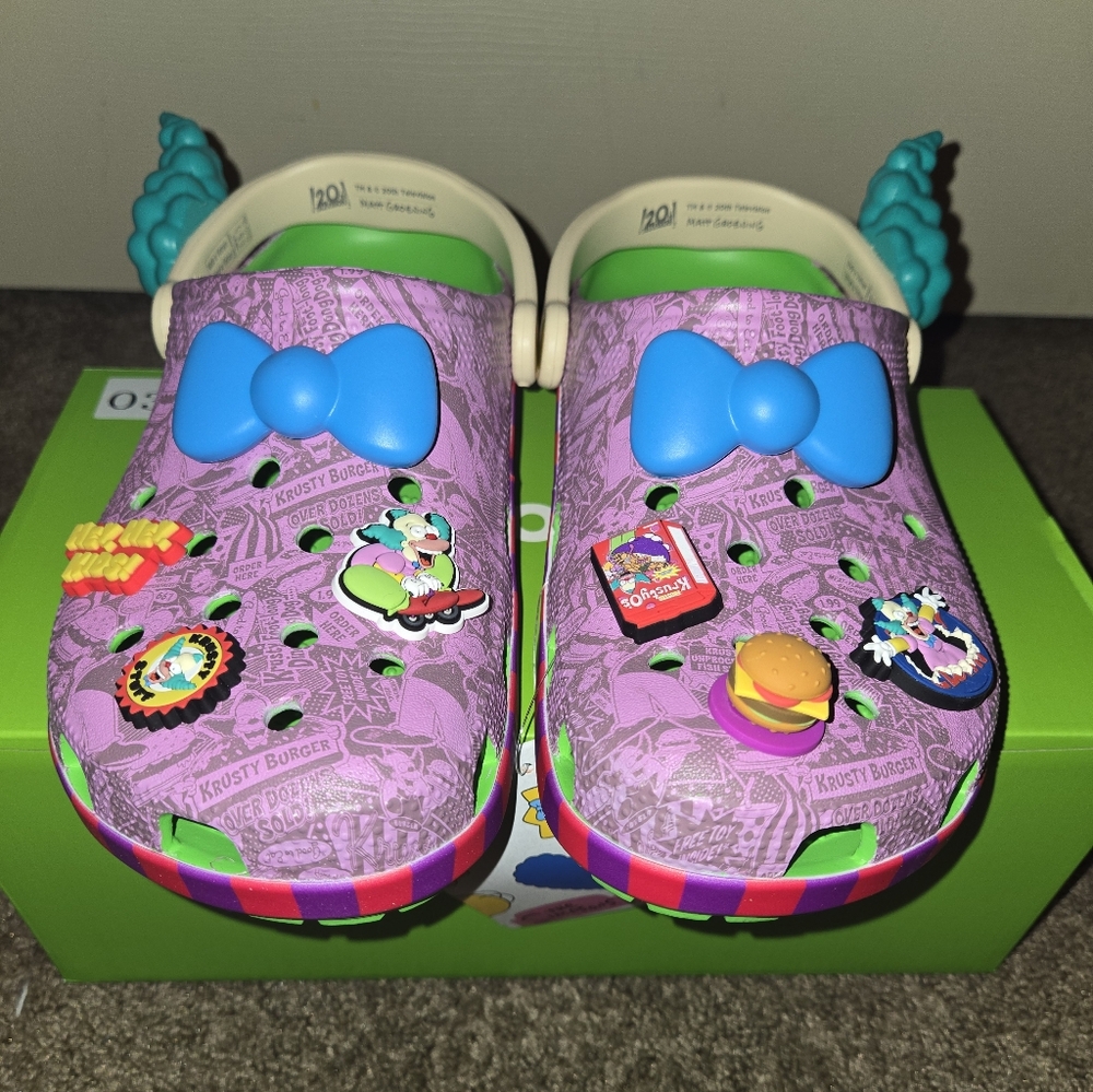 NIB The Simpsons x Crocs Classic Clogs - Picture 4 of 8